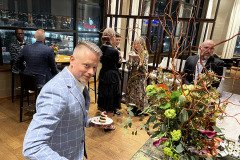 tim with cake